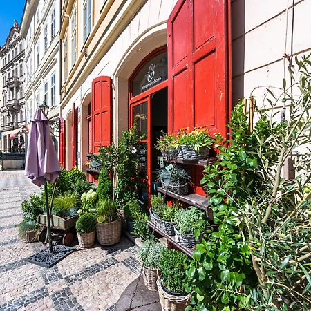 Modern On Bilkova Street With Balcony 아파트 *